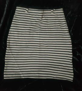 Striped Mini Skirt