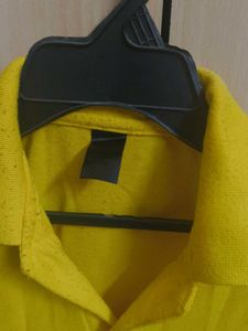 Men's Yellow Polo T-Shirt