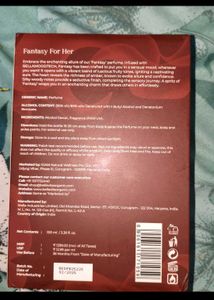 Bella Vita Fantasy Perfume