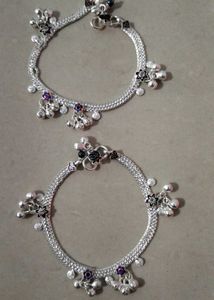Navratri special offer combo of 2 anklet
