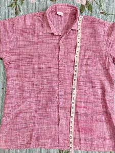 Mauve Khadi Shirt
