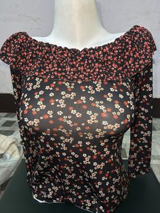Floral Off-Shoulder Top