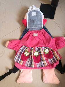 Cute Strawberry Doll Backpack