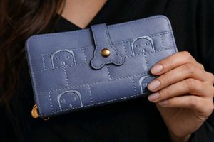 Blue Cartoon Wallet