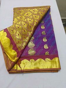 Elegant Brocade Silk Saree