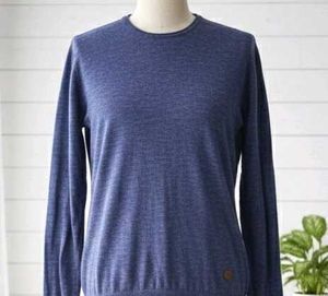 True Blue Casual Long Sleeves Pullover