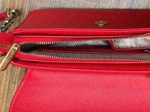 The Bold Red Statement Michael Kors Dupe Purse