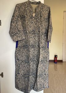 Authentic Kalamkari Kurta Size L( Chest 40)