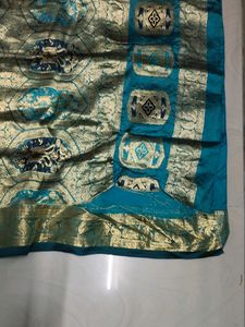 Pure Kanchipuram Silk Saree With Blouse