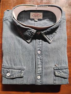 Denim Button-Down Shirt