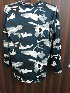 Army Print T-Shirt