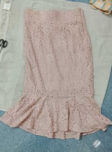 Elegant Lace Mermaid Skirt
