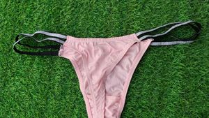Comfortable Pink Thong Panty