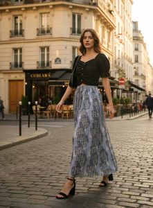 Floral Maxi skirt and top