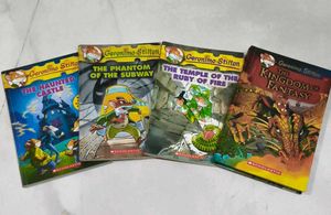 Geronimo Stilton Book Set- 4 books