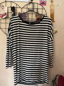 Classic Striped Long Sleeve Top