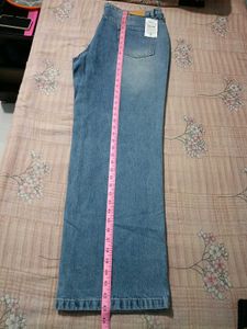 Classic Blue Wide Leg Jeans
