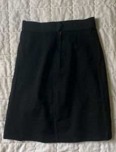 Black A-Line Skirt