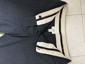 Ann Taylor LOFT Flared Grey Trousers