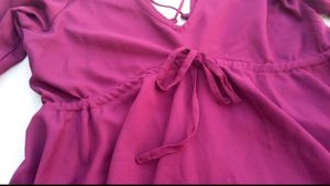 Wine Colour Top