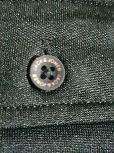 Jack &amp; Jones Solid Black Shirt
