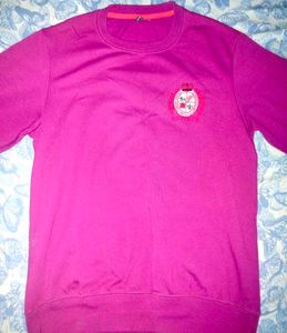 Stylish Purple Crewneck Sweatshirt