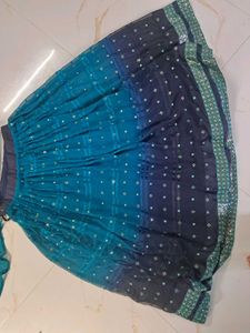 💙 Teal Blue Navratri Lehenga Choli