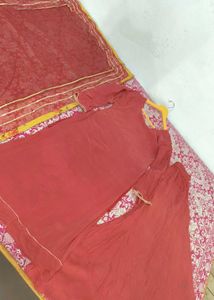 handwork pakistani suit with dupatta and palazzo s