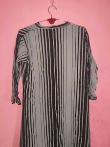 Striped Button-Down co-ord set