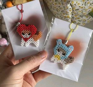 Cute Beaded Dog Charms