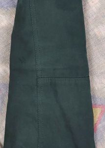 Stylish Men's Dark Green Bomber Jacket