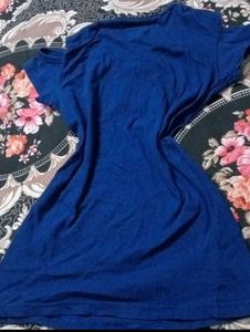 Cute Graphic Blue T-Shirt