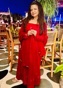 Anarkali Suit Set With Flair