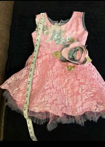 Stunning Lace Flower Dress