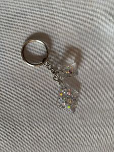 Sparkly Resin Keychain