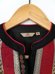 Black Kurta With Dupatta (Women's)
