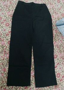 Stylish Black straight leg Pants
