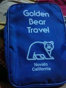 Golden Bear Travel Bag