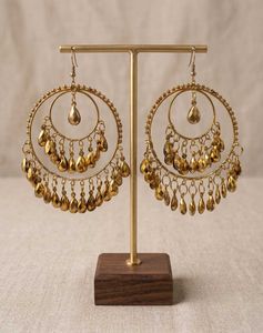 Chandelier Hoop Earrings
