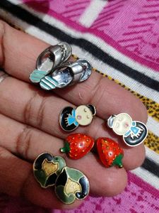 Cute Charm Earrings Set