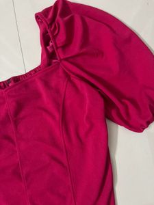 Puffy Sleeve Top