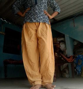 Stylish Yellow Patiala Pants