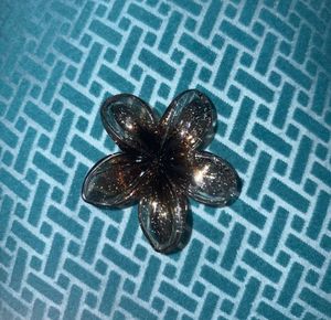 🌸 Combo of 3 Colourful Flower Hair Clips