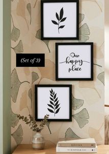 acrylic glass Framed Wall Art (set of 3)