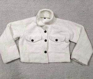 Cozy White Sherpa Jacket