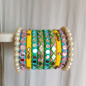 Handmade Navratri Bangle.