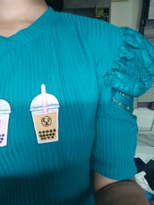 Cute Bubble Tea Graphic Top