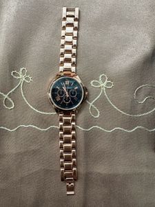 Rose Gold Analog Watch