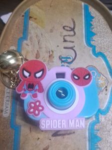 Spider-Man Camera Keychain