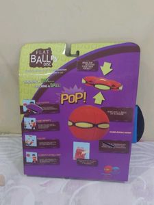 Innovative Flat Ball- Flying Disc to Ball